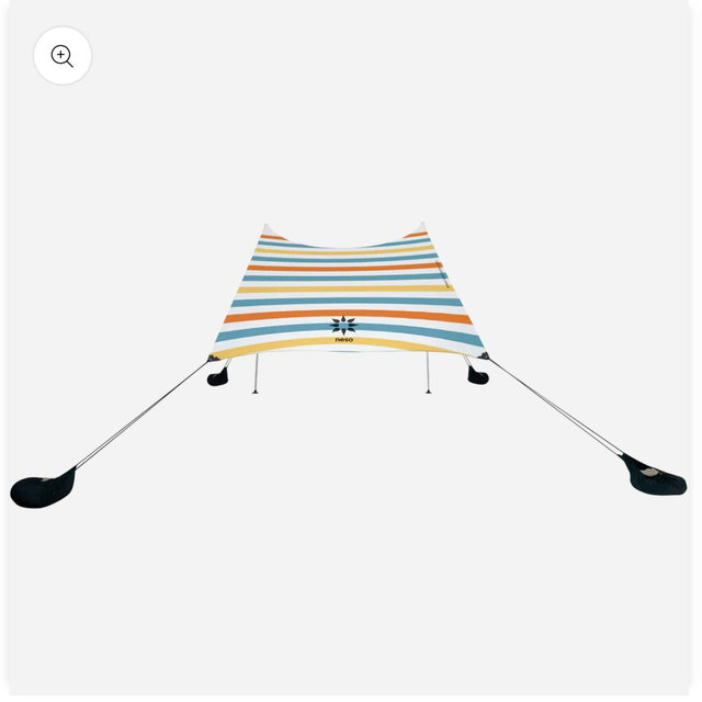 NESO GRANDE - 9ft x 9ft with 2 pole set up - Color: Vintage Stripes