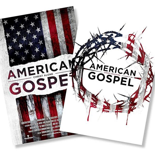American Gospel Two Volume DVD Set - AG1 & AG2 - Christ Alone 2018 - Christ Crucified 2019 Transition Studios