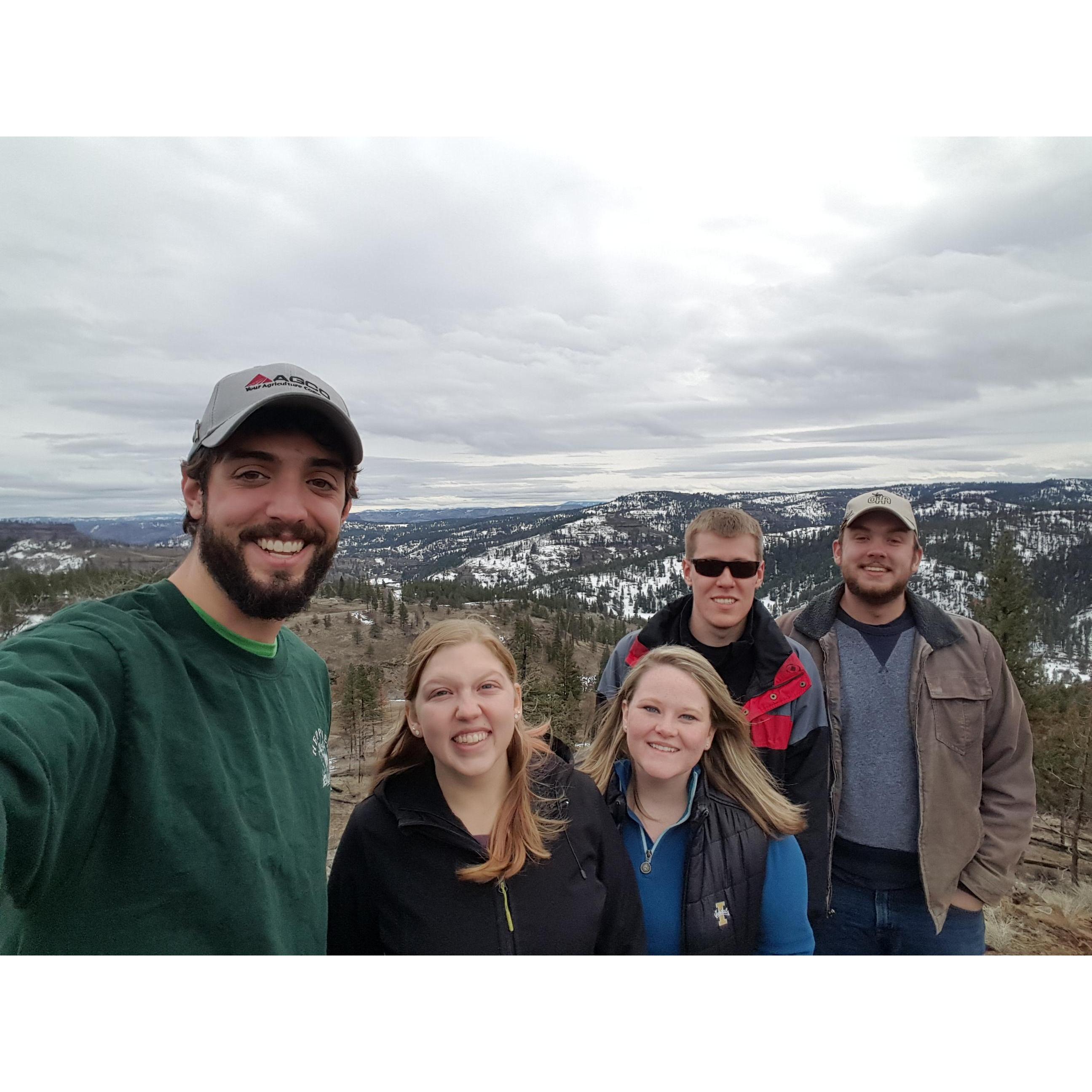 Visiting Nicolas and touring his backyard of the Blue Mountains