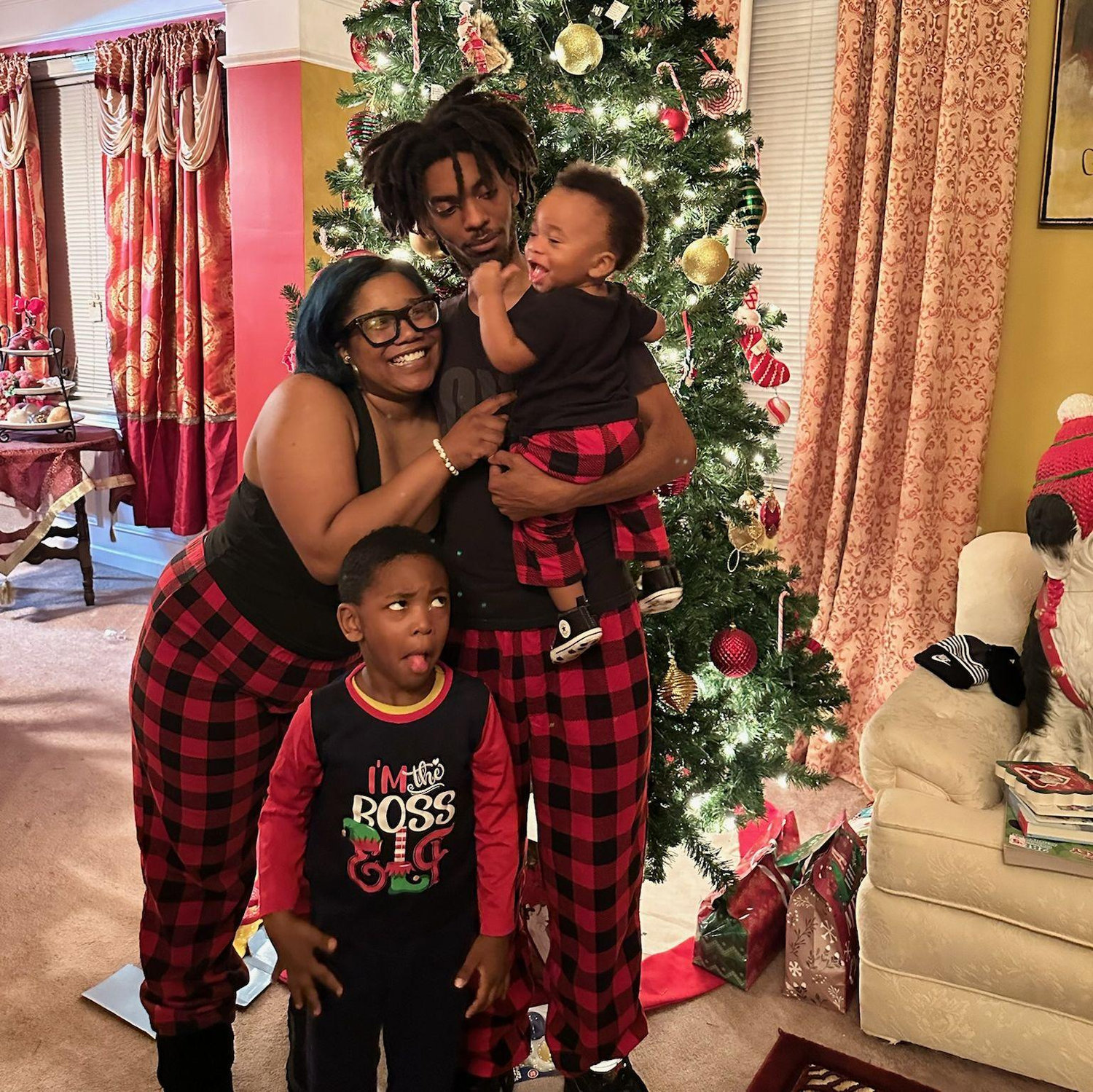 Our entire family!