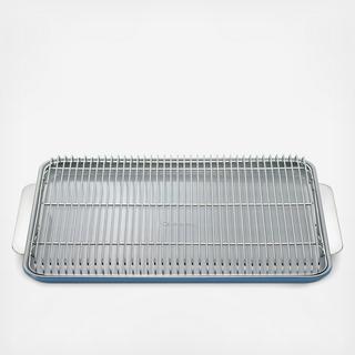 Ceramic Non-Stick Baking Sheet & Cooling Rack Set