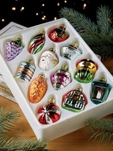 Glass Christmas Ornament Collection