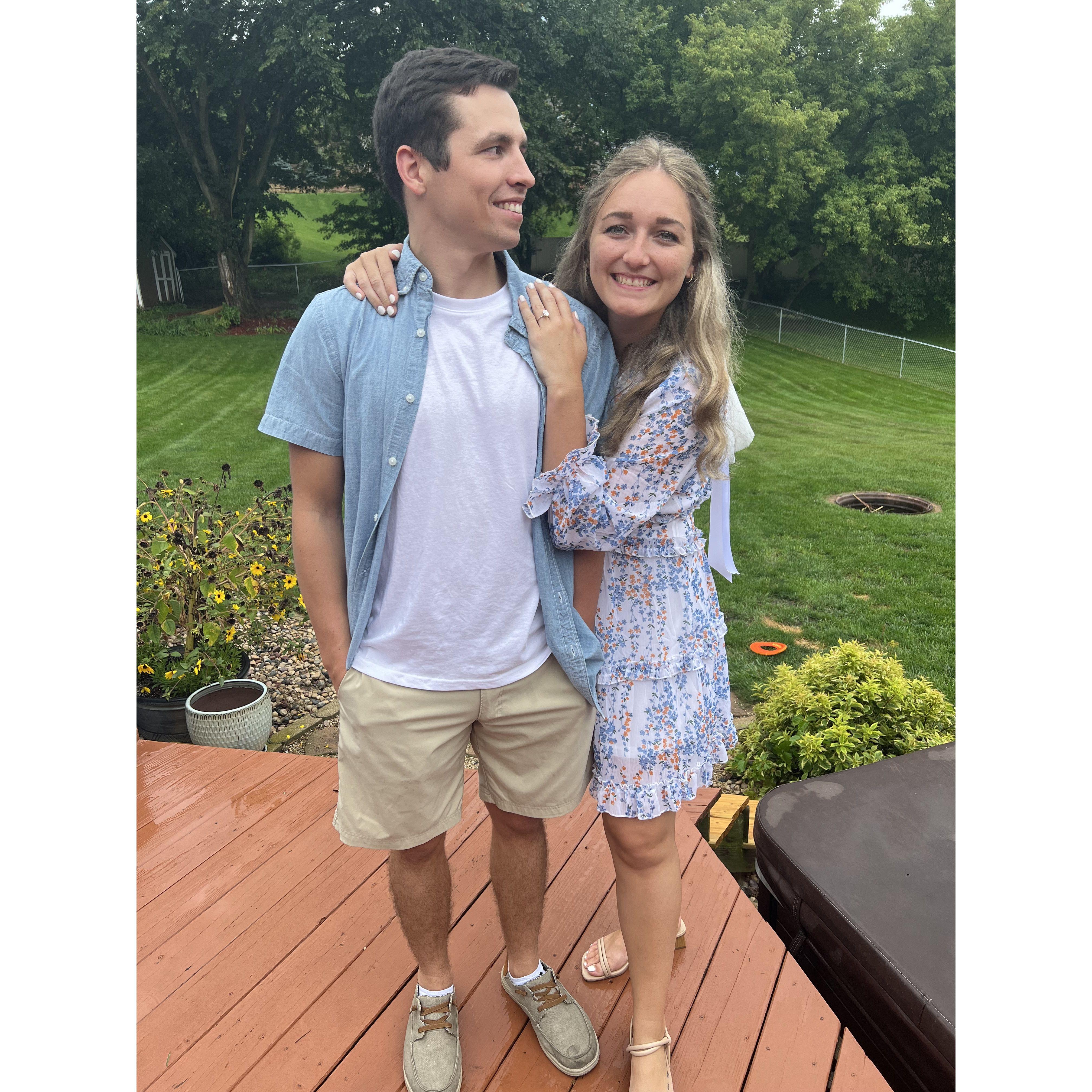 The engagement party