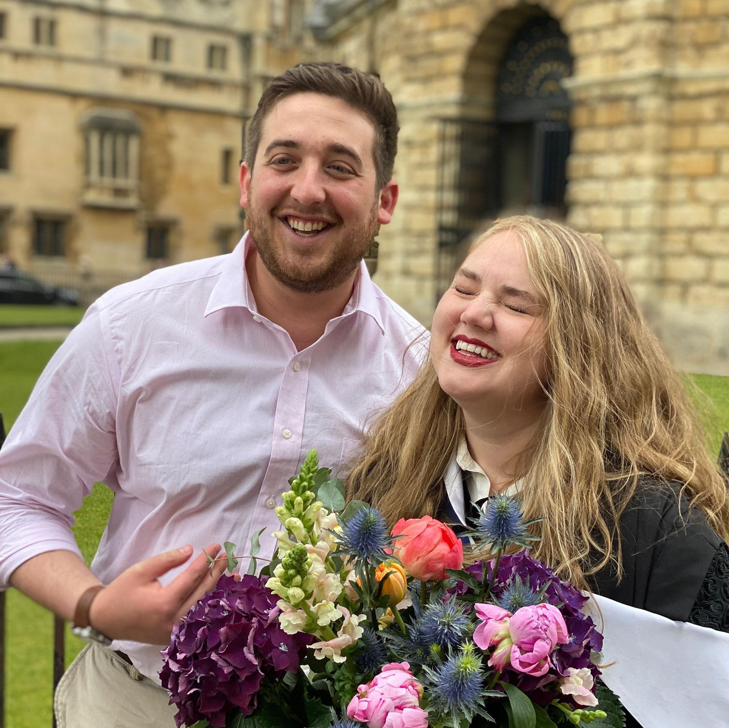 Back in Ox again, three years later and still having the best time together.