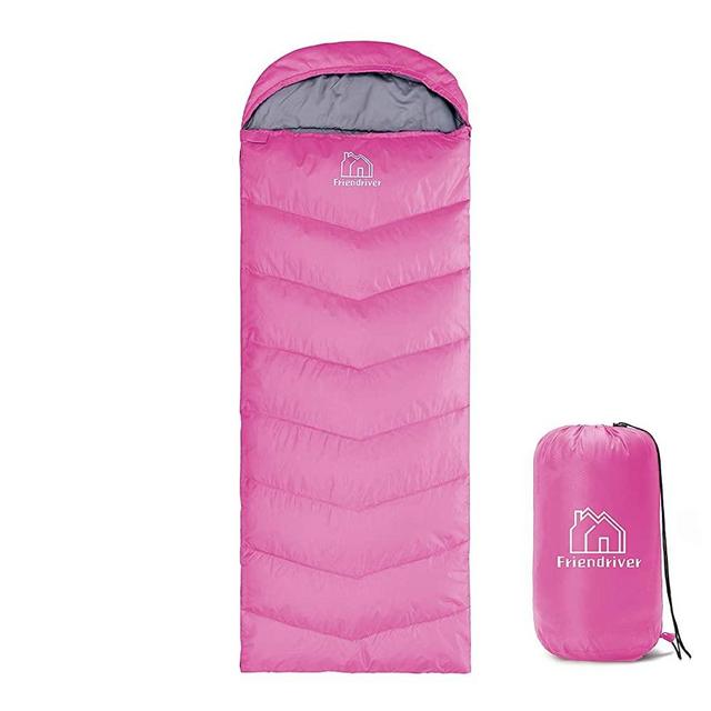 Friendriver XL Size Upgraded Version of Camping Sleeping Bag 4 Seasons Warm and Cool, Lighter Weight, Adults and Children Can Use Waterproof Camping Bag, Travel and Outdoor Activities