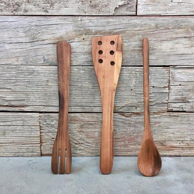 Olive Wood Cooking Set
