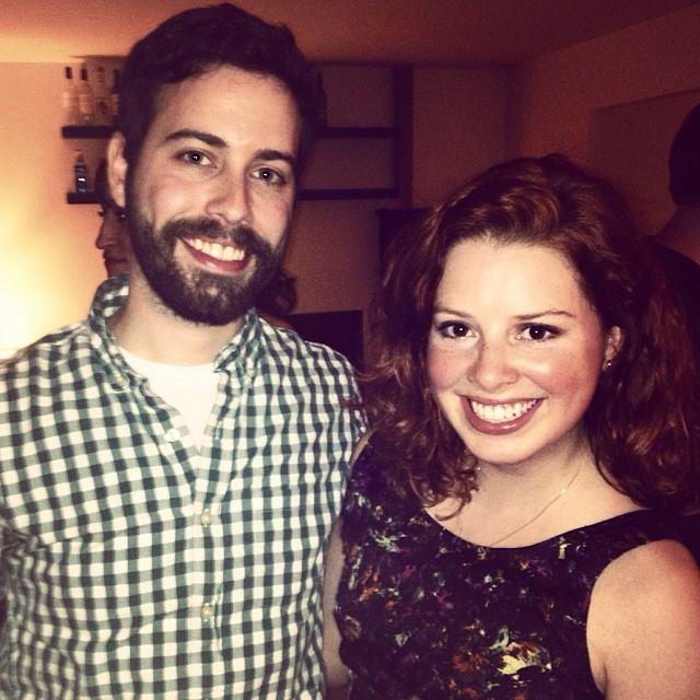 The first night we met!