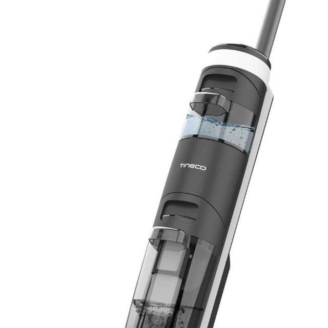 Tineco - FloorOne S3 Smart Cordless Hard Floor Cleaner Wet Dry Vacuum - Black