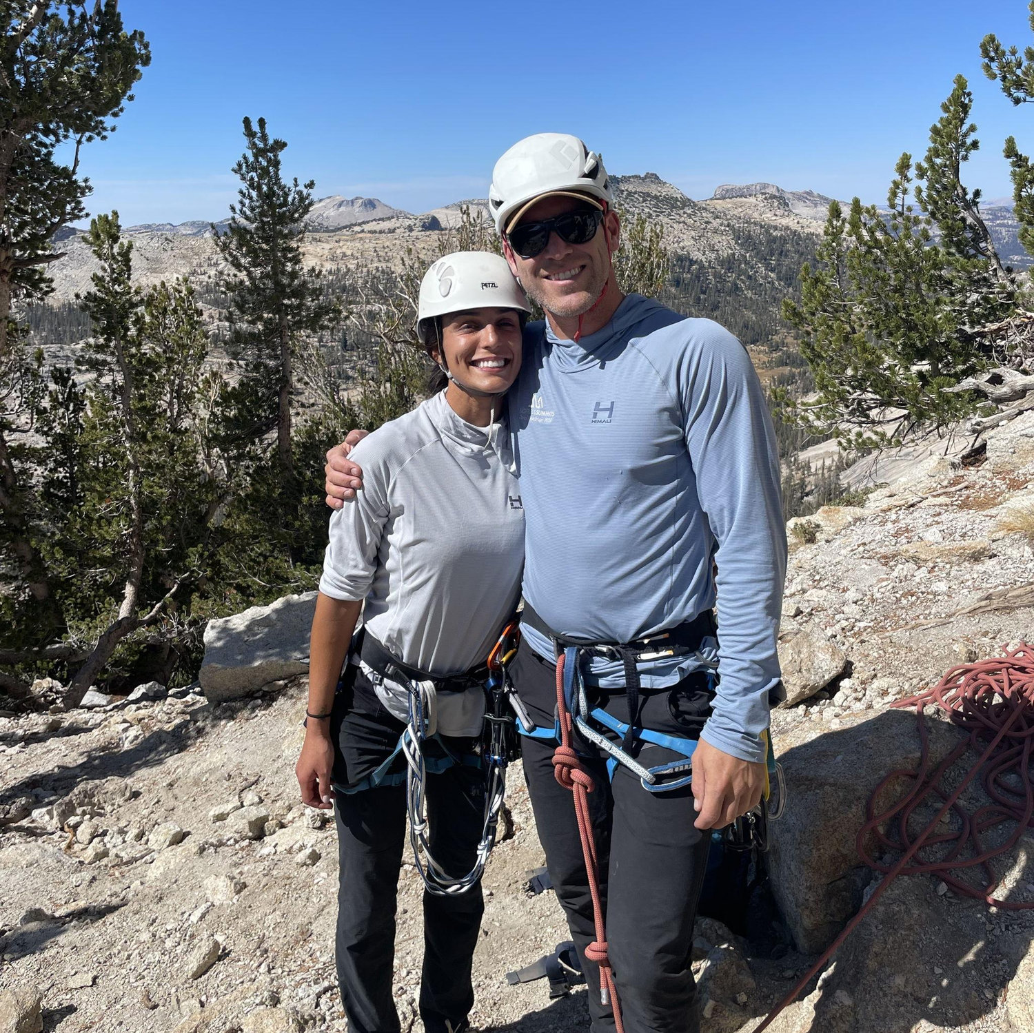 Matthes Crest climb, Yosemite