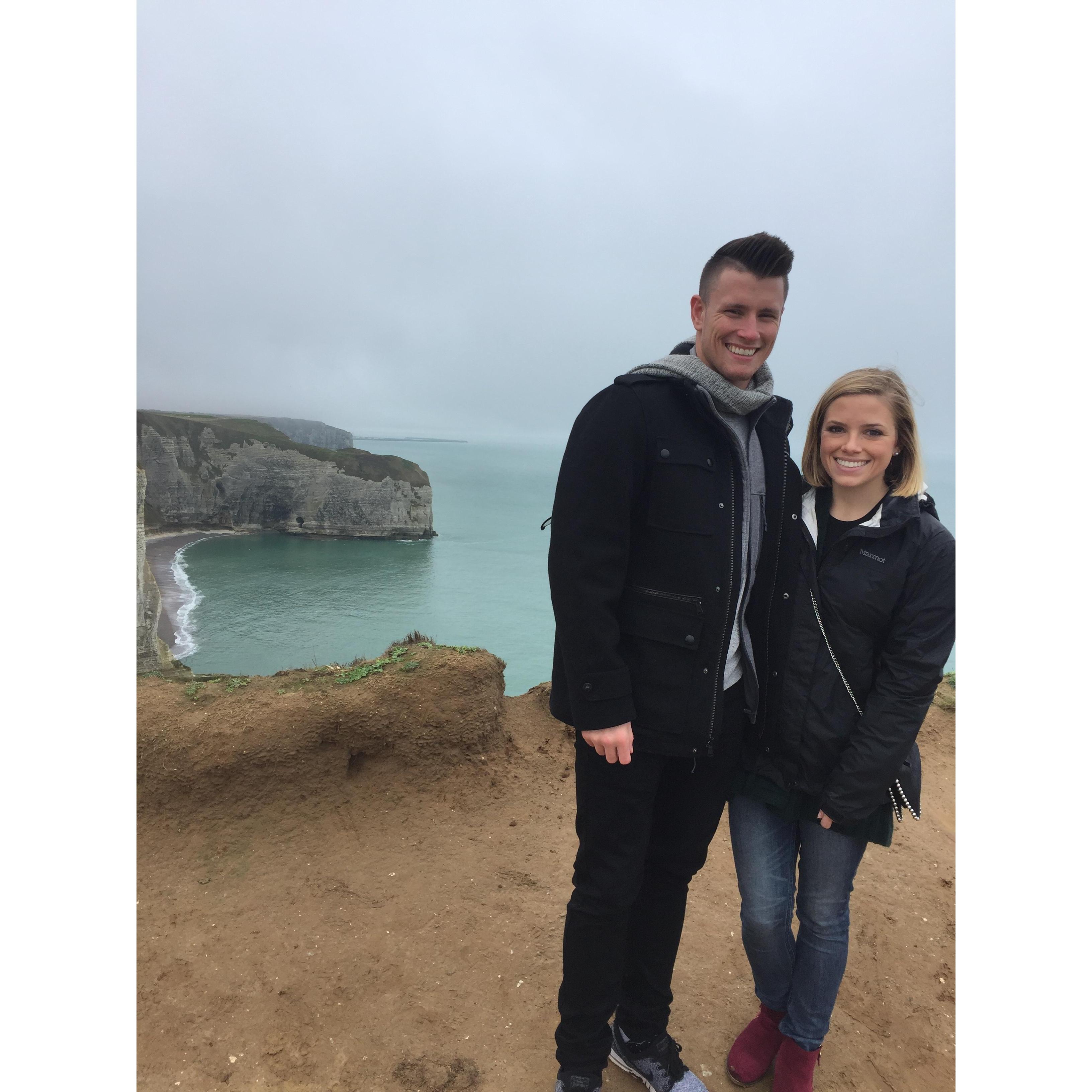Walking the Cliffs in Etretat