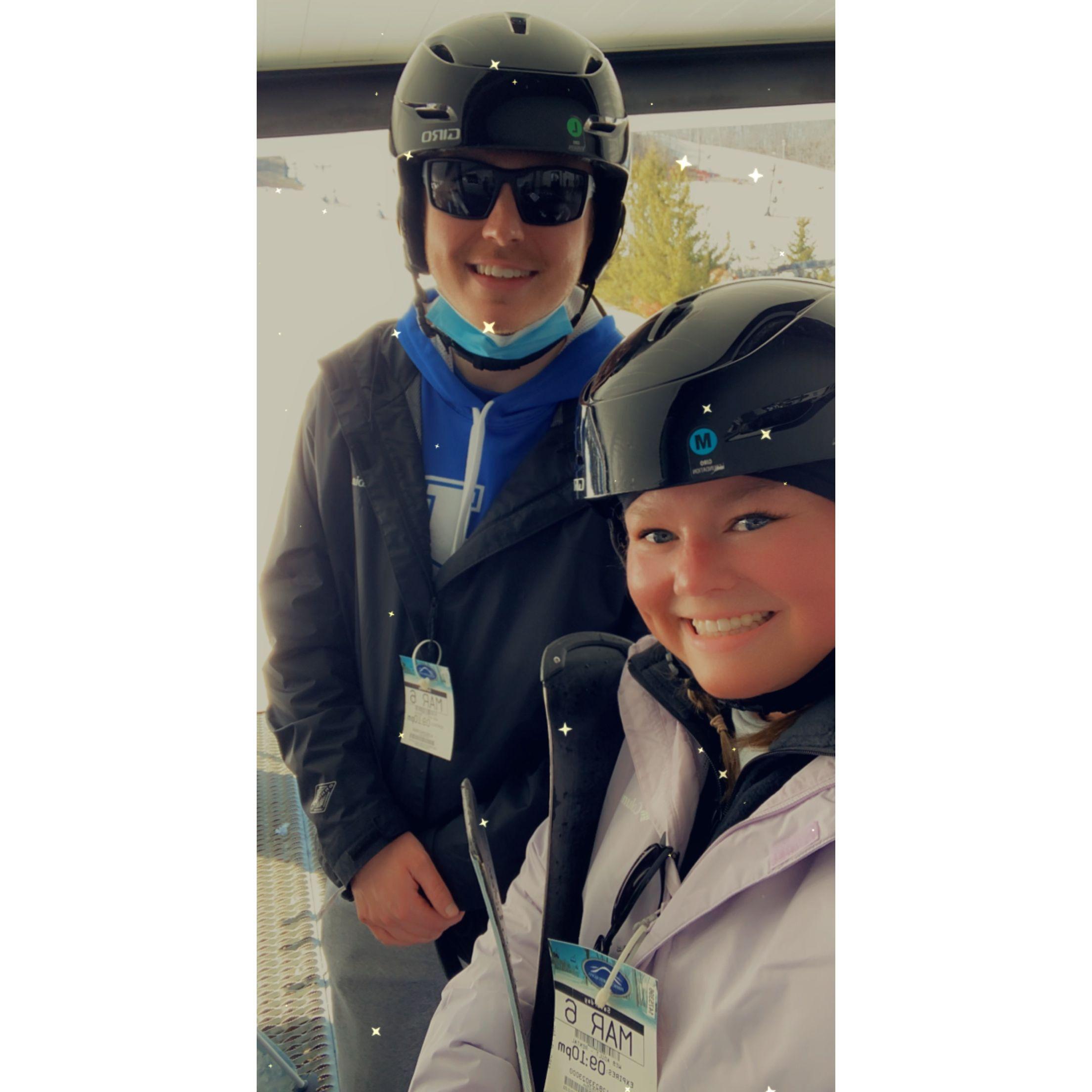 Our first picture together.