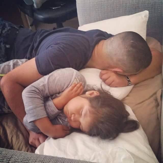 This is a very important moment to me. This was the first time that Mikayla came to me on her own and took a nap with her oldest brother. Something I'll never forget and will always cherish!