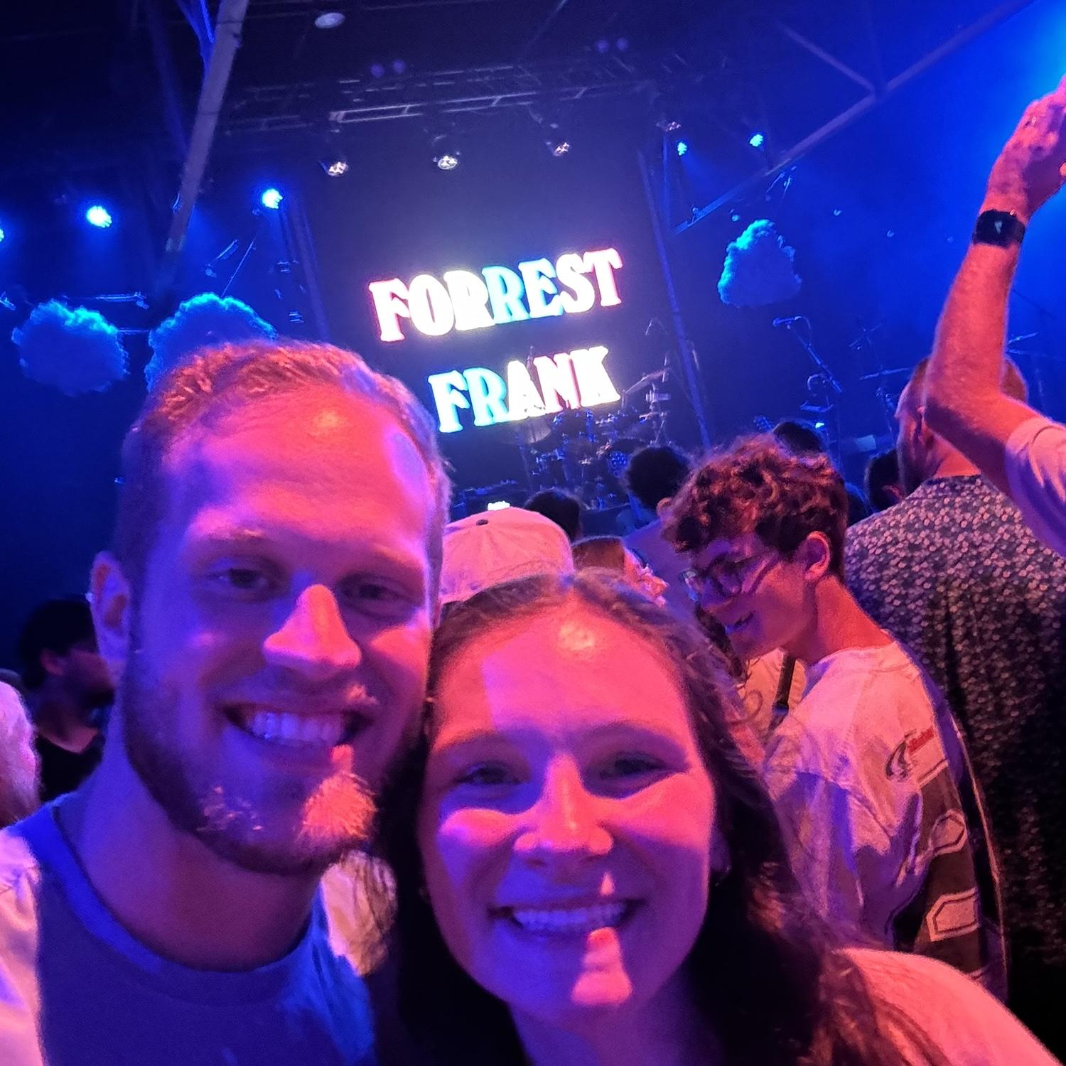 Josiah got Lily Forrest Frank concert tickets for her 21st birthday!