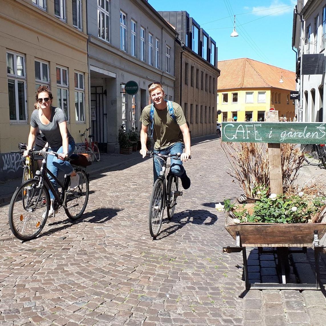 Biking in Denmark, 2018.
