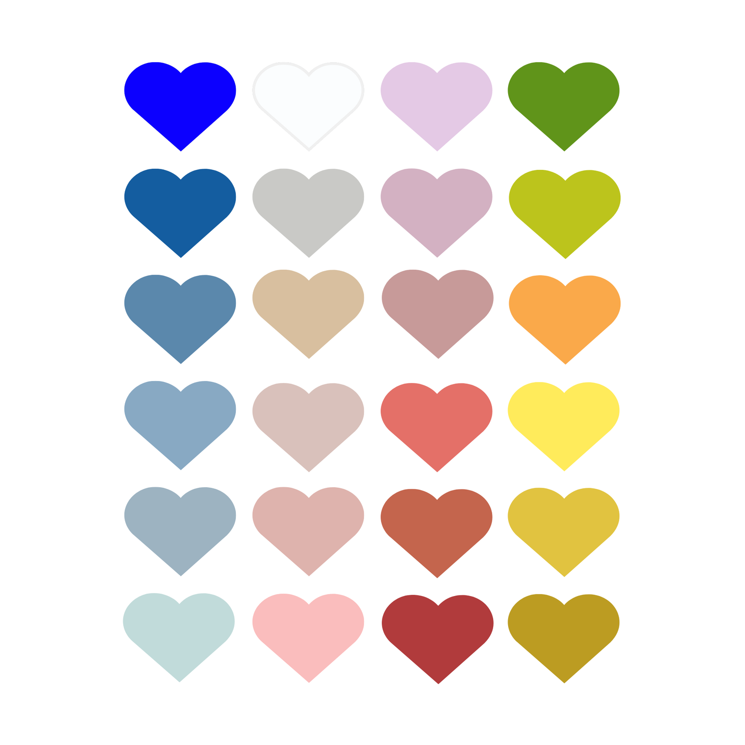 Our color palette for our big day! It's Earth Day after all 💙💚 Reserve the white for the bride👰🏻‍♀️🤍🤍