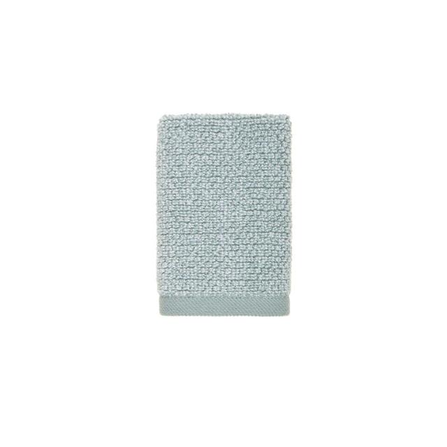 Haven™ Heathered Pebble Organic Cotton Washcloth in Chinois Green