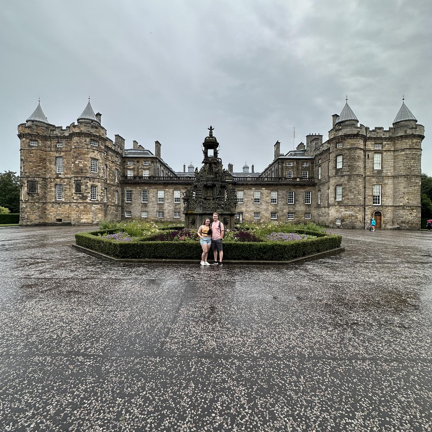 Holyrood Palace in Edinburgh 2022