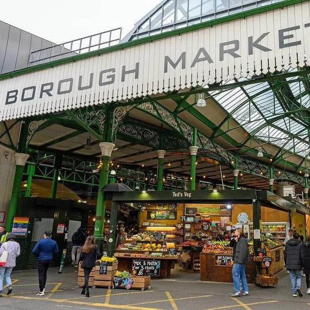 Get us some snacks at Borough Market!