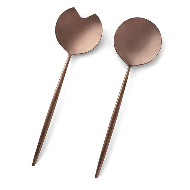 Cambridge 5053K3CKW78R Gaze Copper Mirror 2-Piece Serving Set