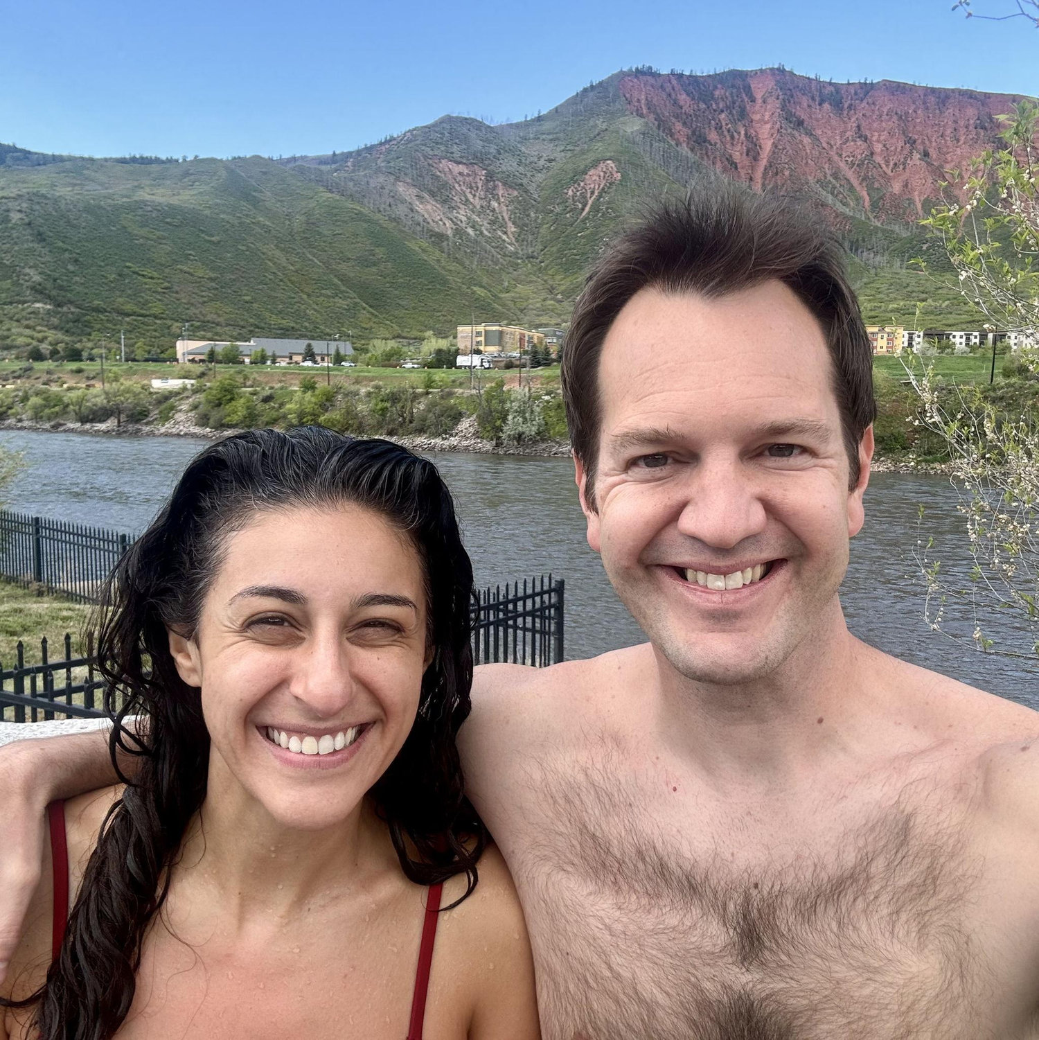 Fun day at Glenwood Hot Springs for Bret's birthday weekend 2025!