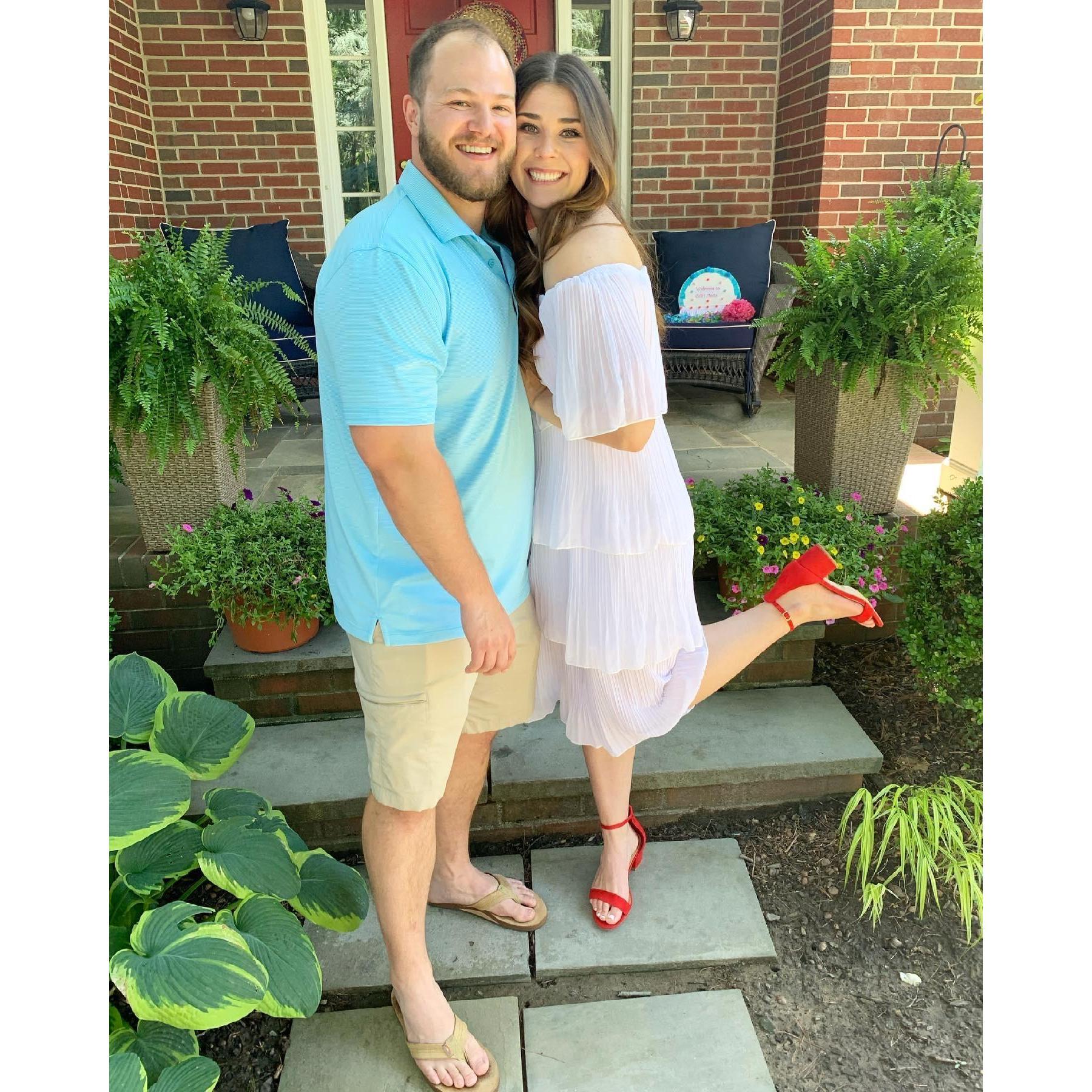 It was a fiesta for my first bridal shower! We thank you all! We did not get a picture together from my second shower, but thank everyone who attended and celebrated us!