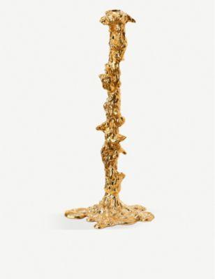 Pols Potten Drip Gold Candlestick