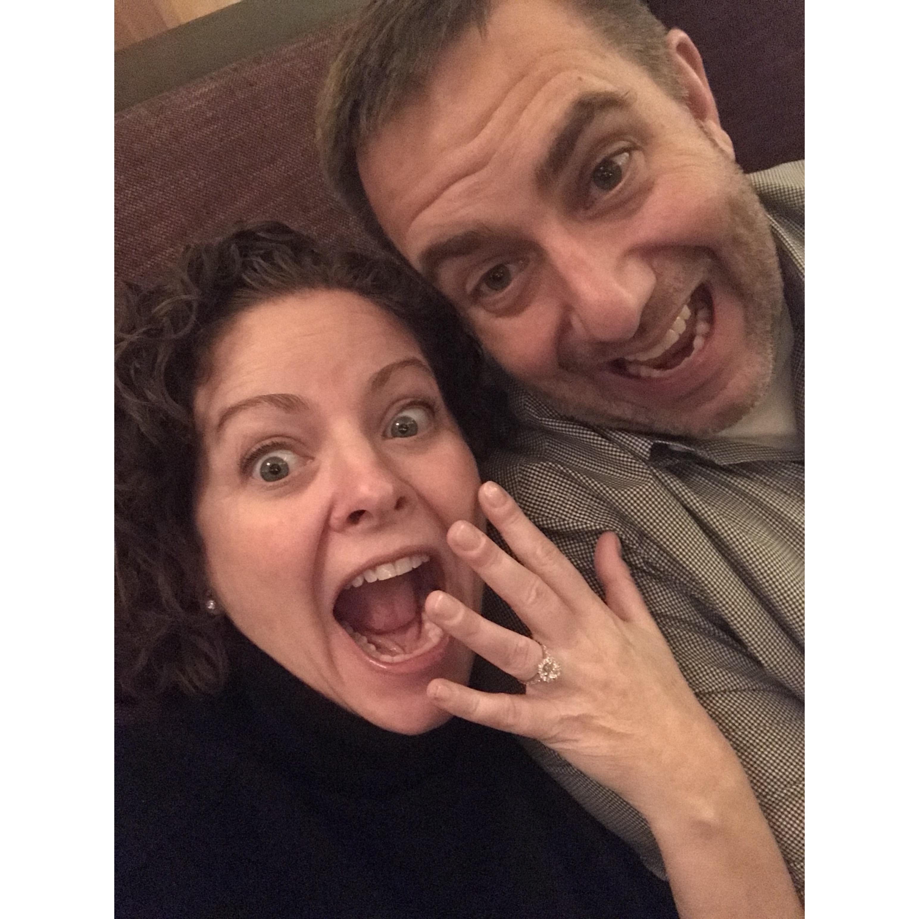 She said yes! :)