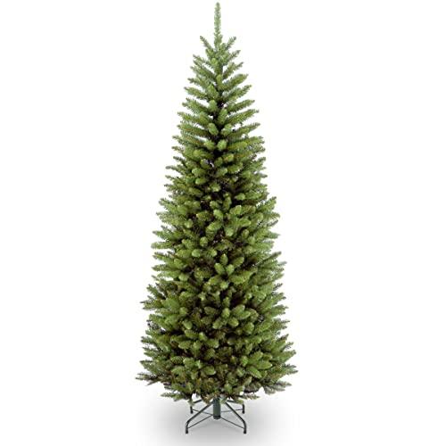 National Tree Company Artificial Christmas Tree | Includes Stand | Kingswood Fir Pencil - 6 ft