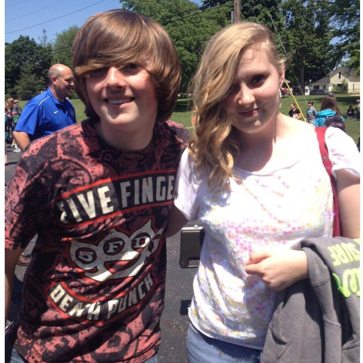 A blast from the past... Our very first picture together