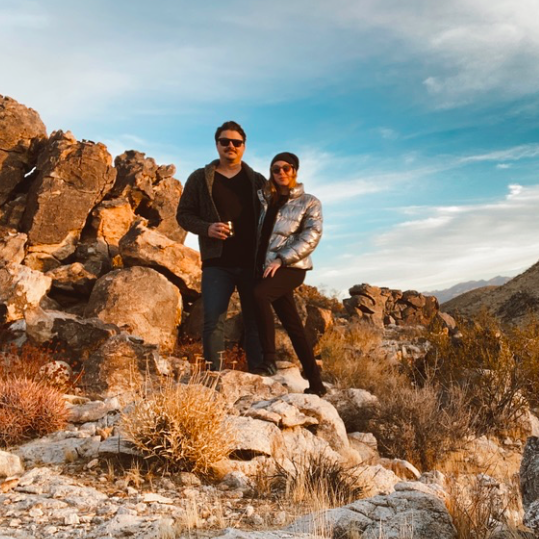 Out in the desert, our favorite escape