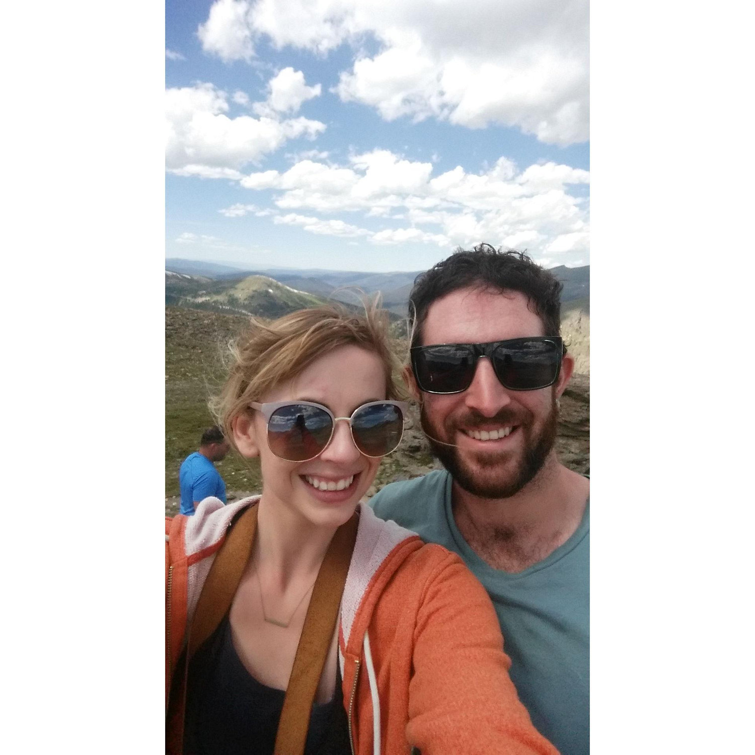 Visiting Rocky Mountain National Park in CO.