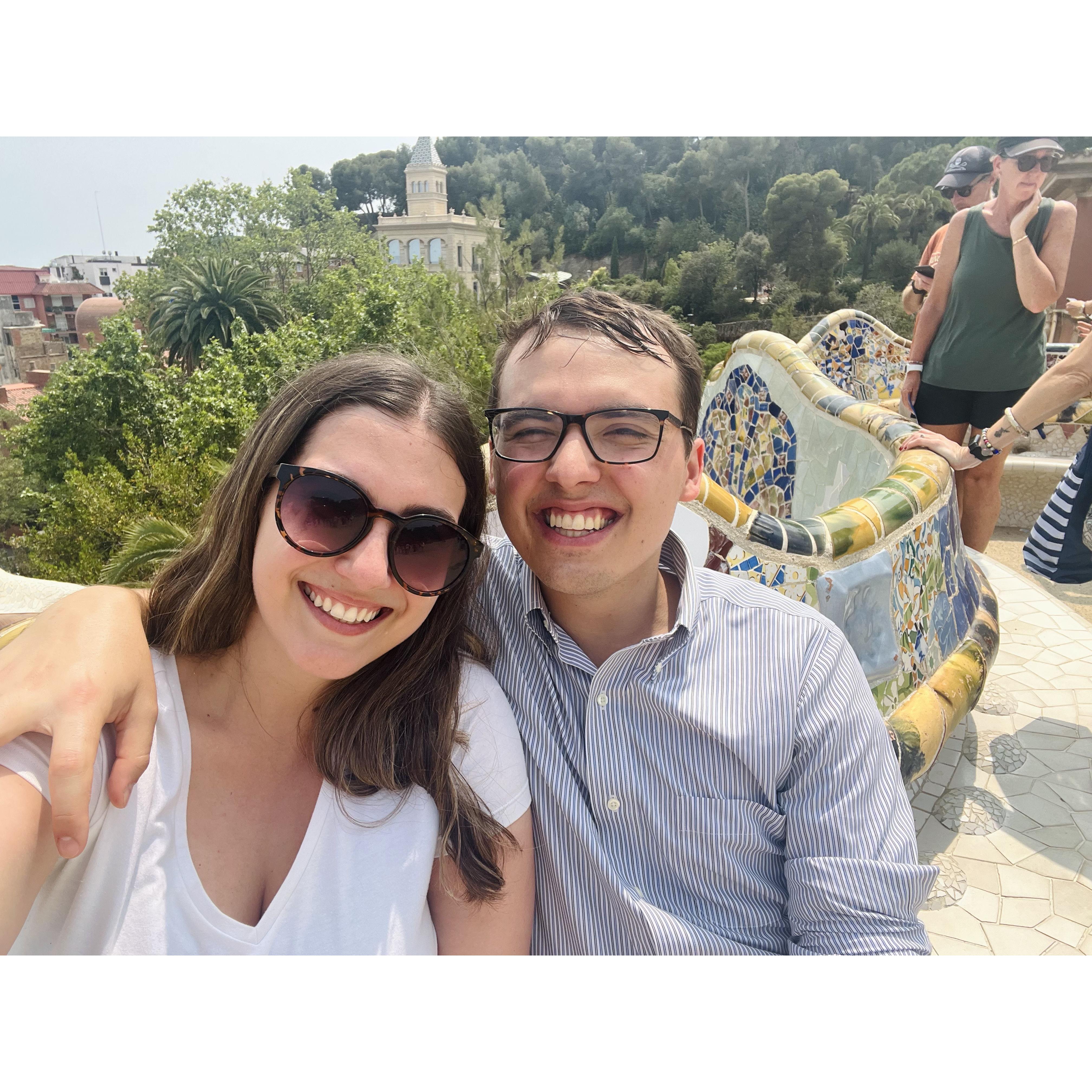 Our Engagement Trip To Europe - 
Exploring Barcelona!