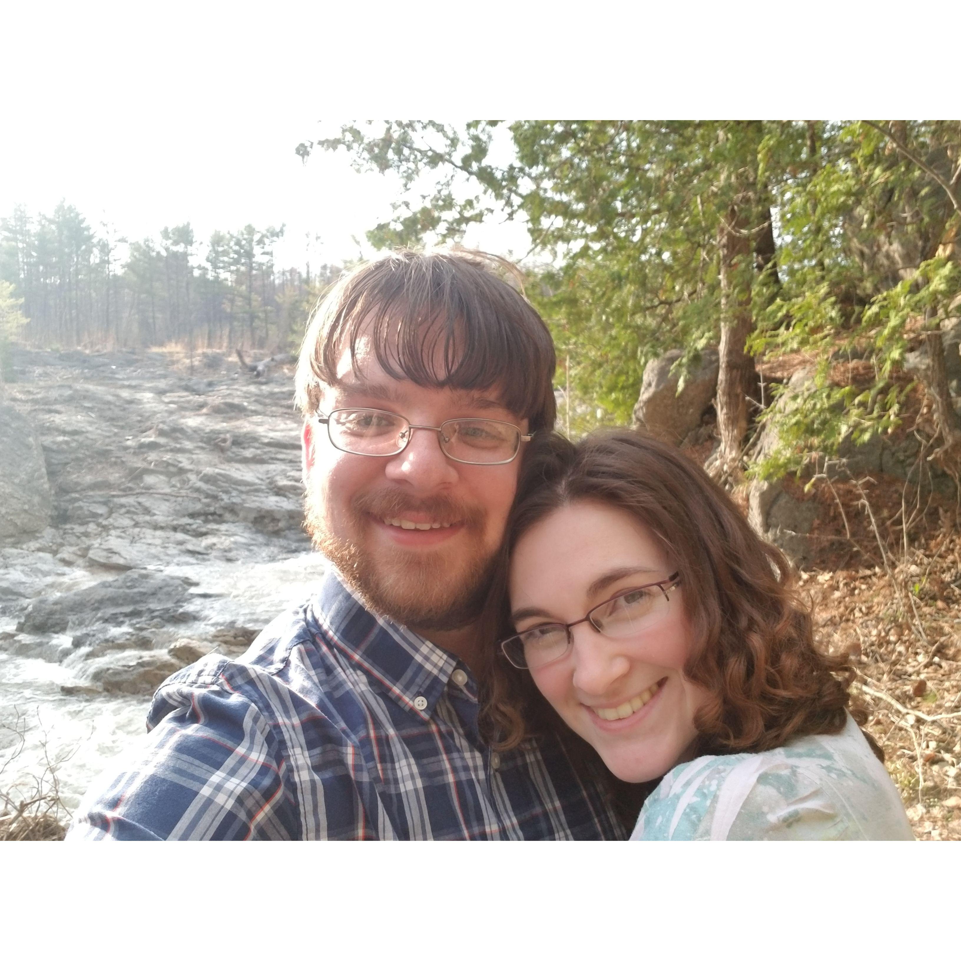 Nature walk in Essex, VT, May 2018