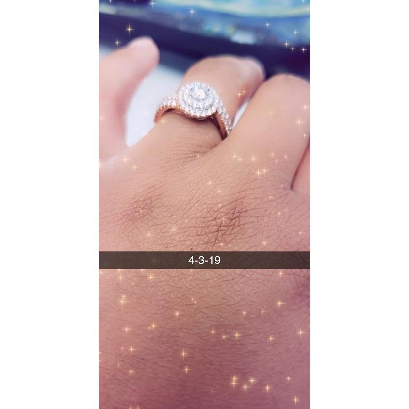 Then he put a ring on it!