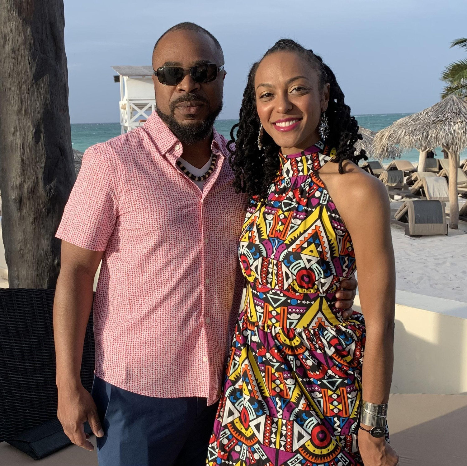 Our trip to Jamaica for friends' vow renewals.