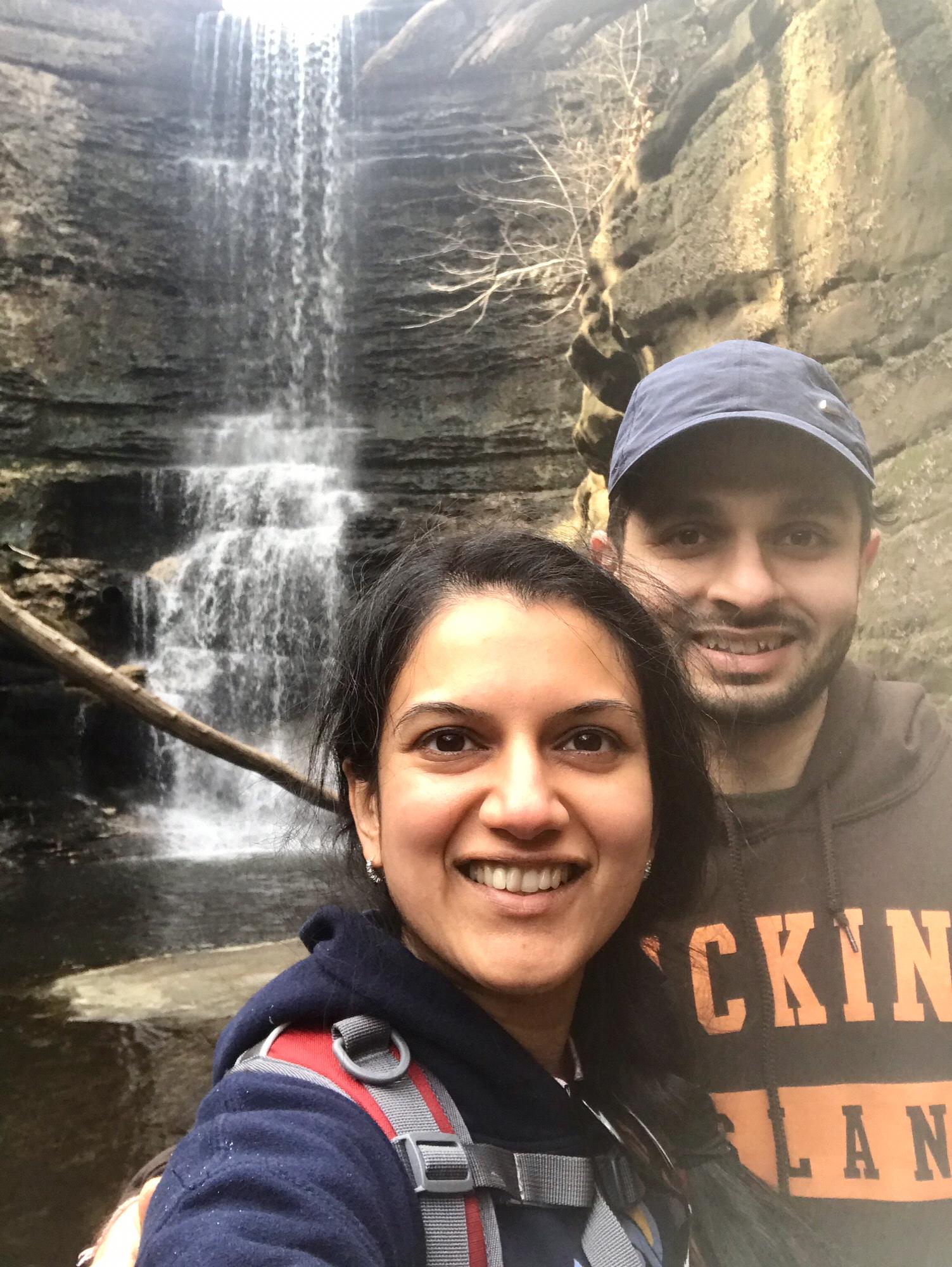 Hiking in Matthiessen State Park