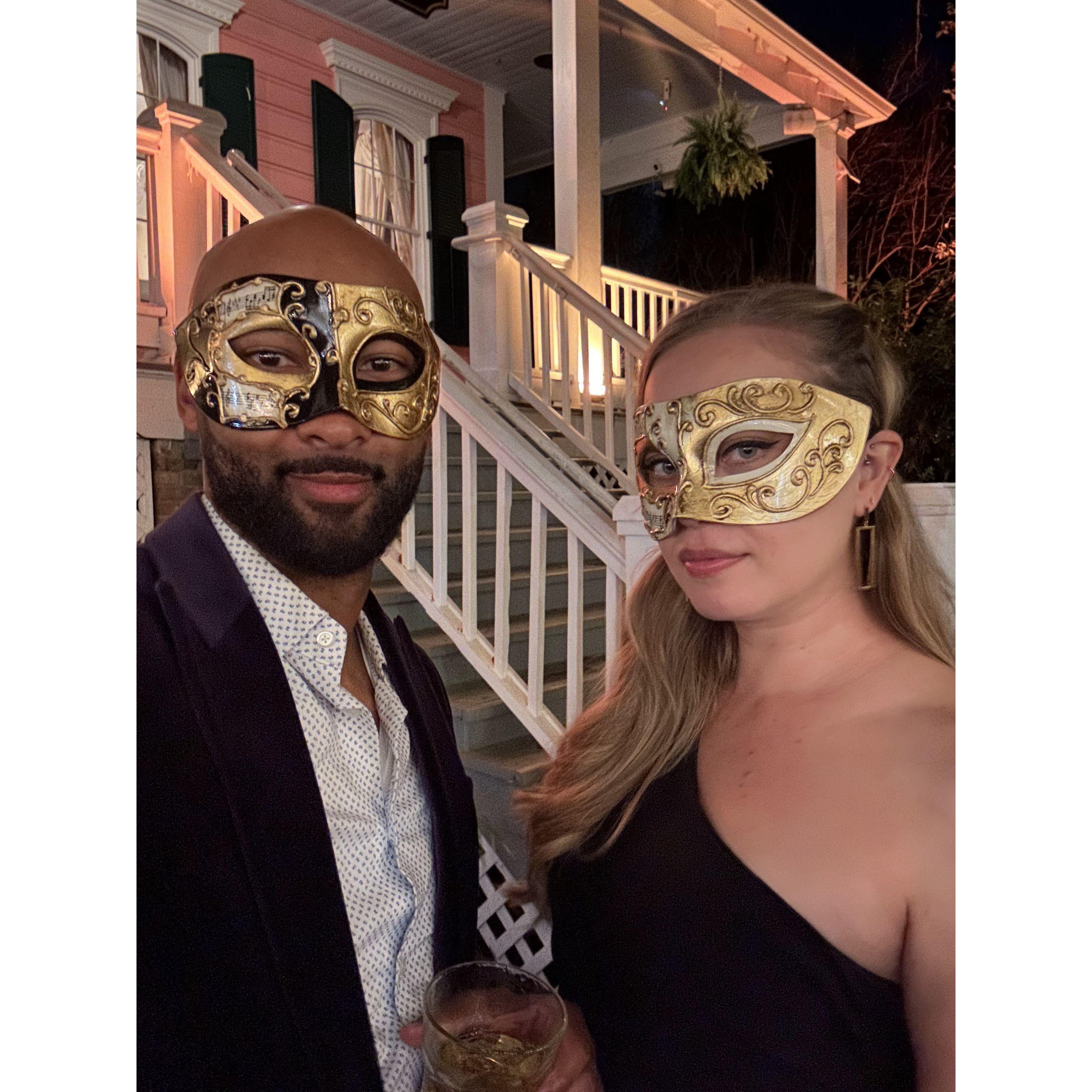 What else were we supposed to do for a New Orleans wedding?!