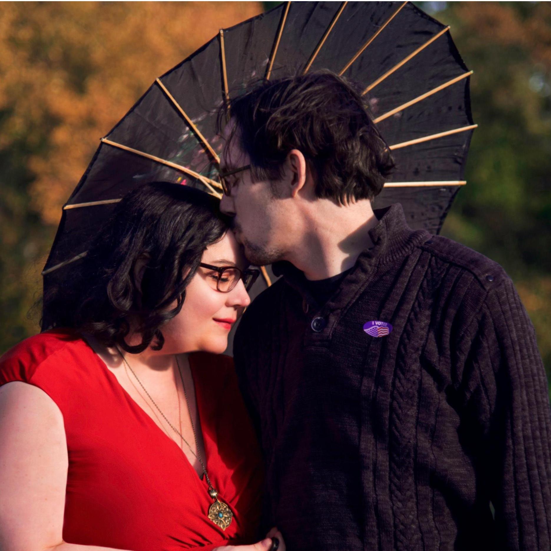 We did a little couple photoshoot on our original wedding date of 10/17/20.