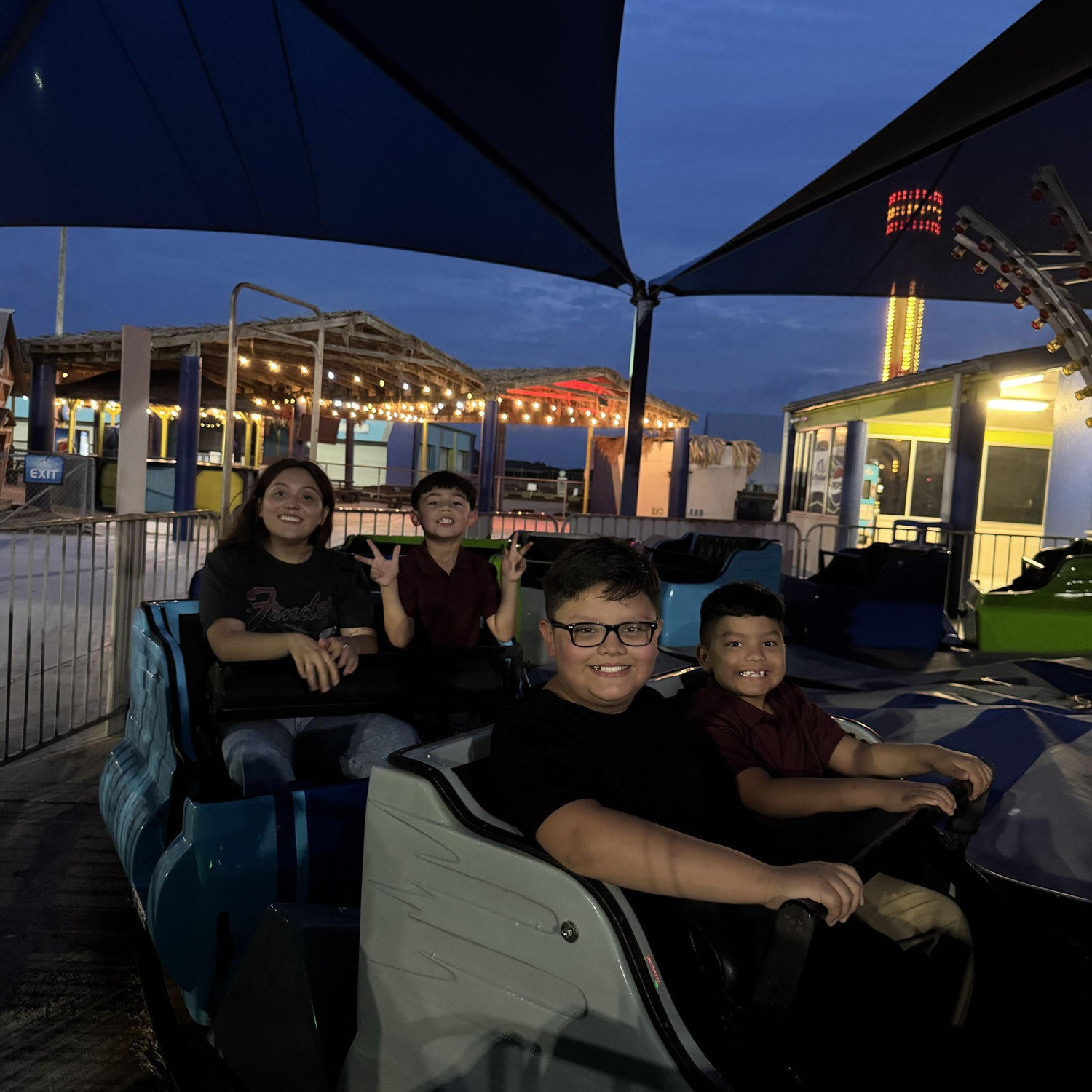 Little ride with my nephews 😎