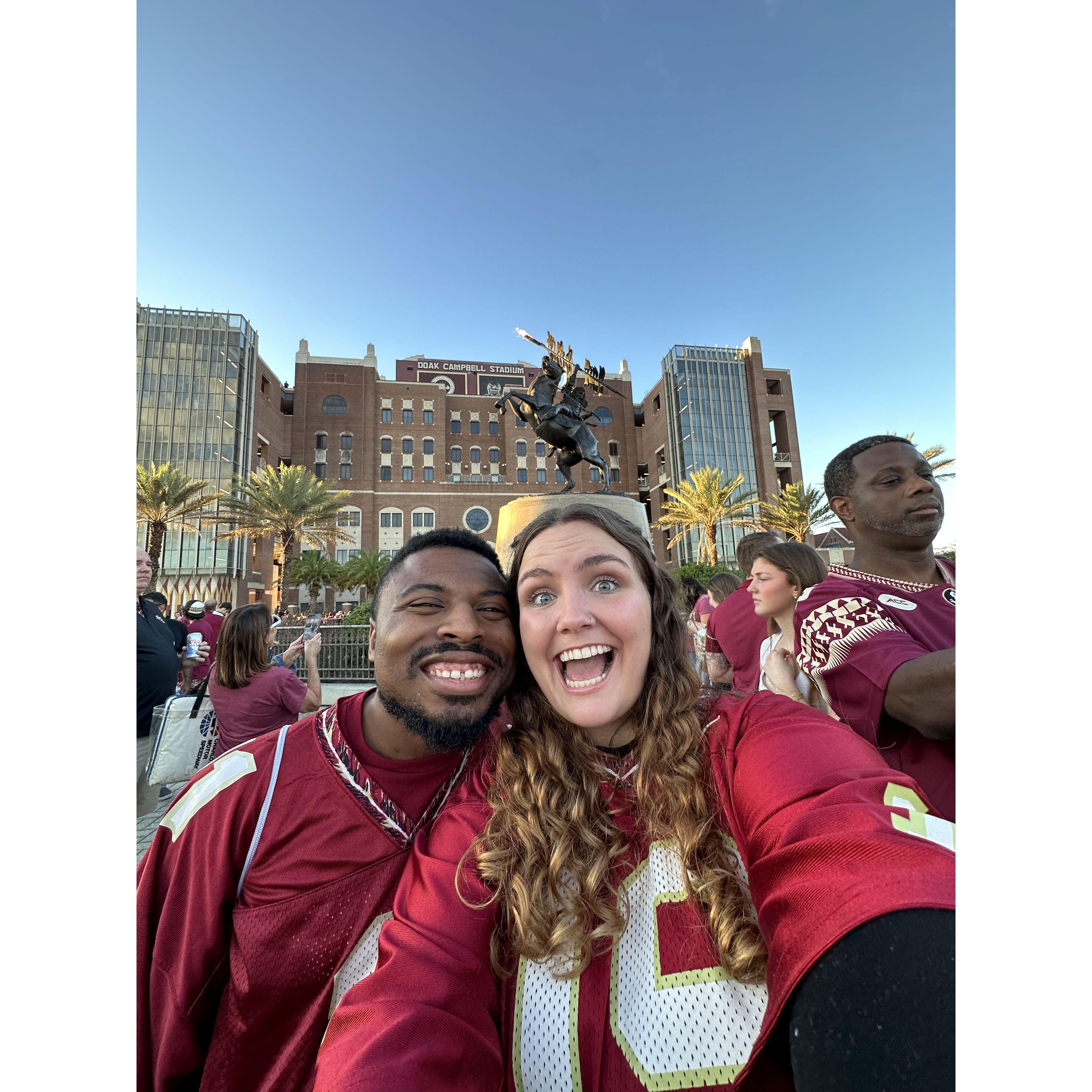 Go Noles in Tallahassee