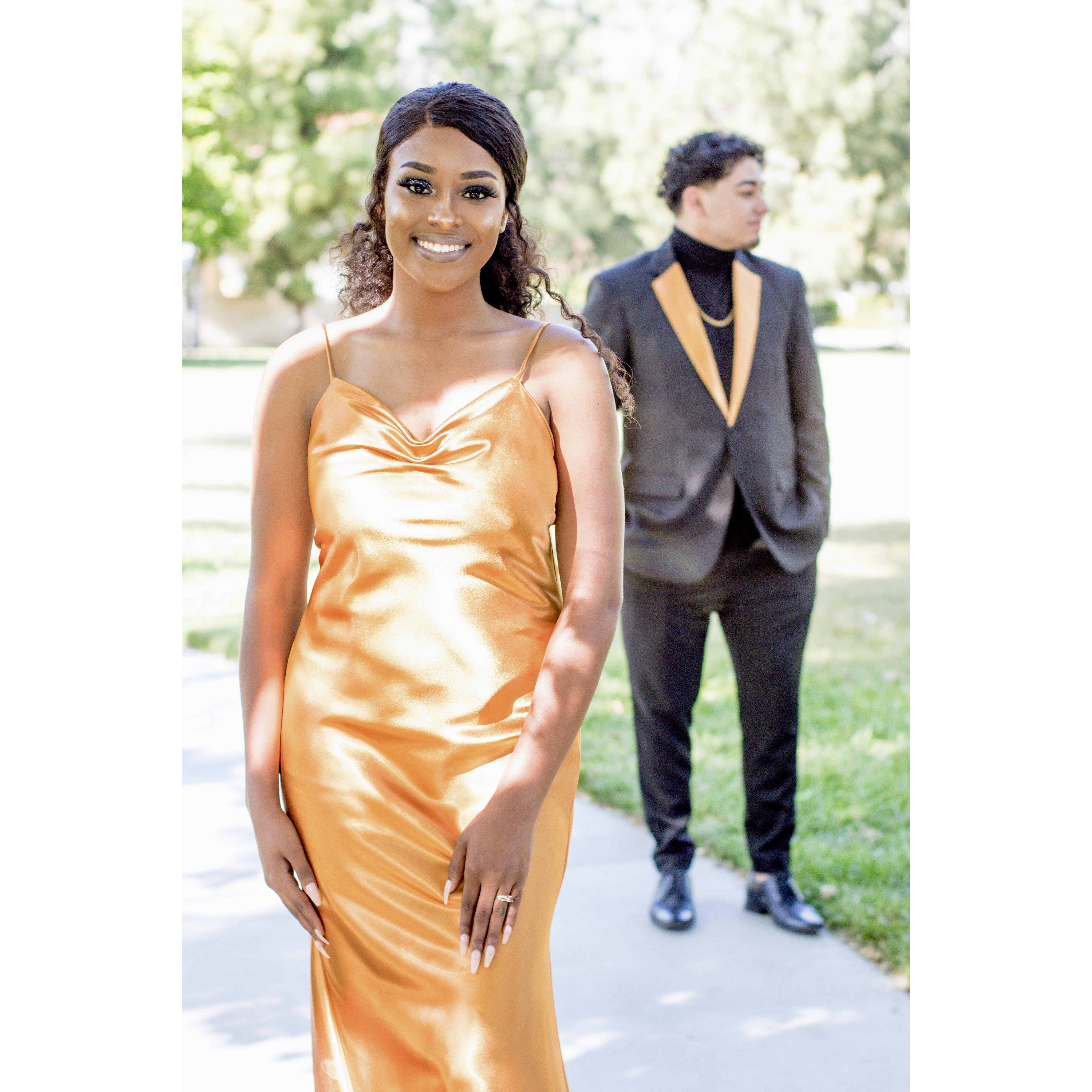 Yes I made him ask me to prom