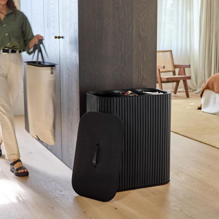 Joseph Joseph, Tota Trio Luxe Bamboo Laundry Separation Basket | Zola