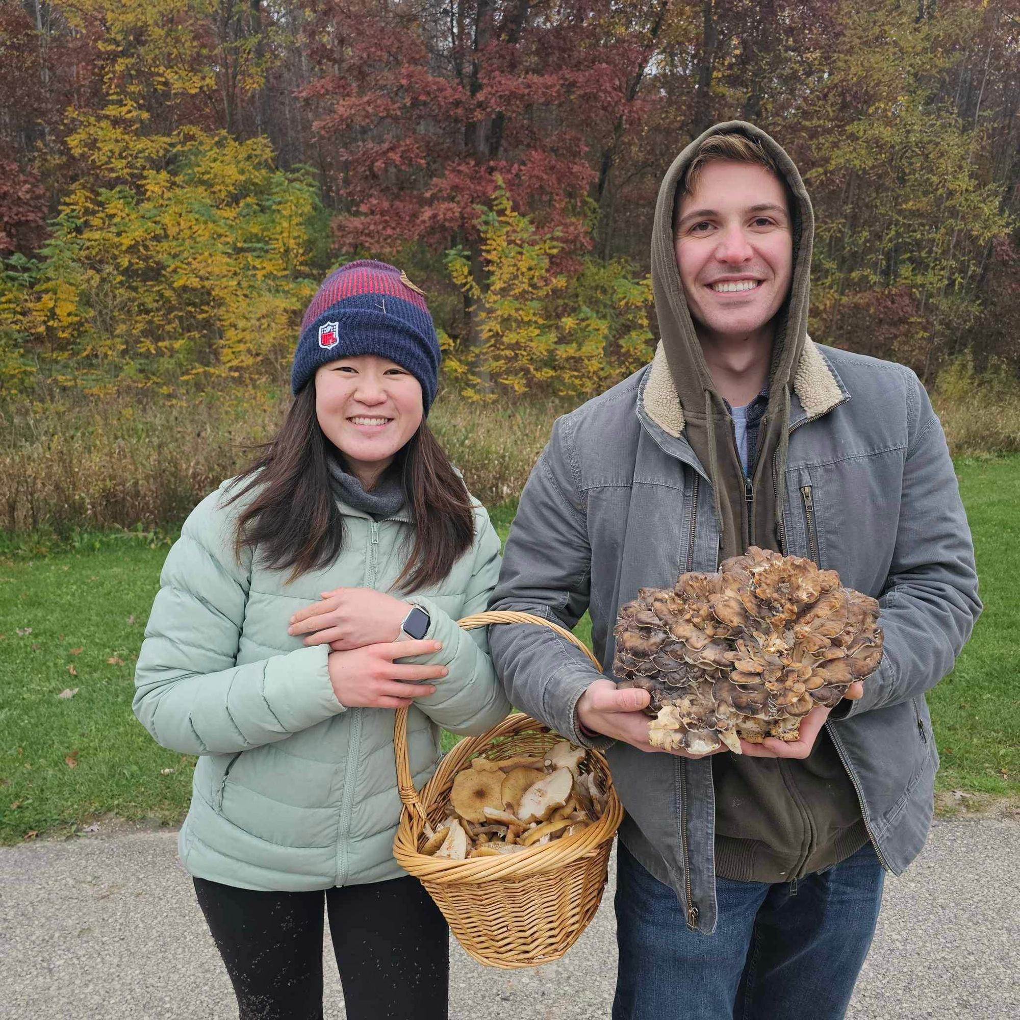 October 2023: Mushroom foraging bounty in Wisconsin