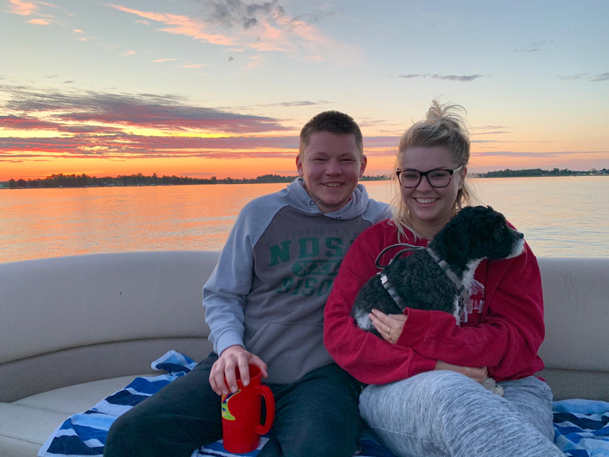 Chilling at Lake Lida!