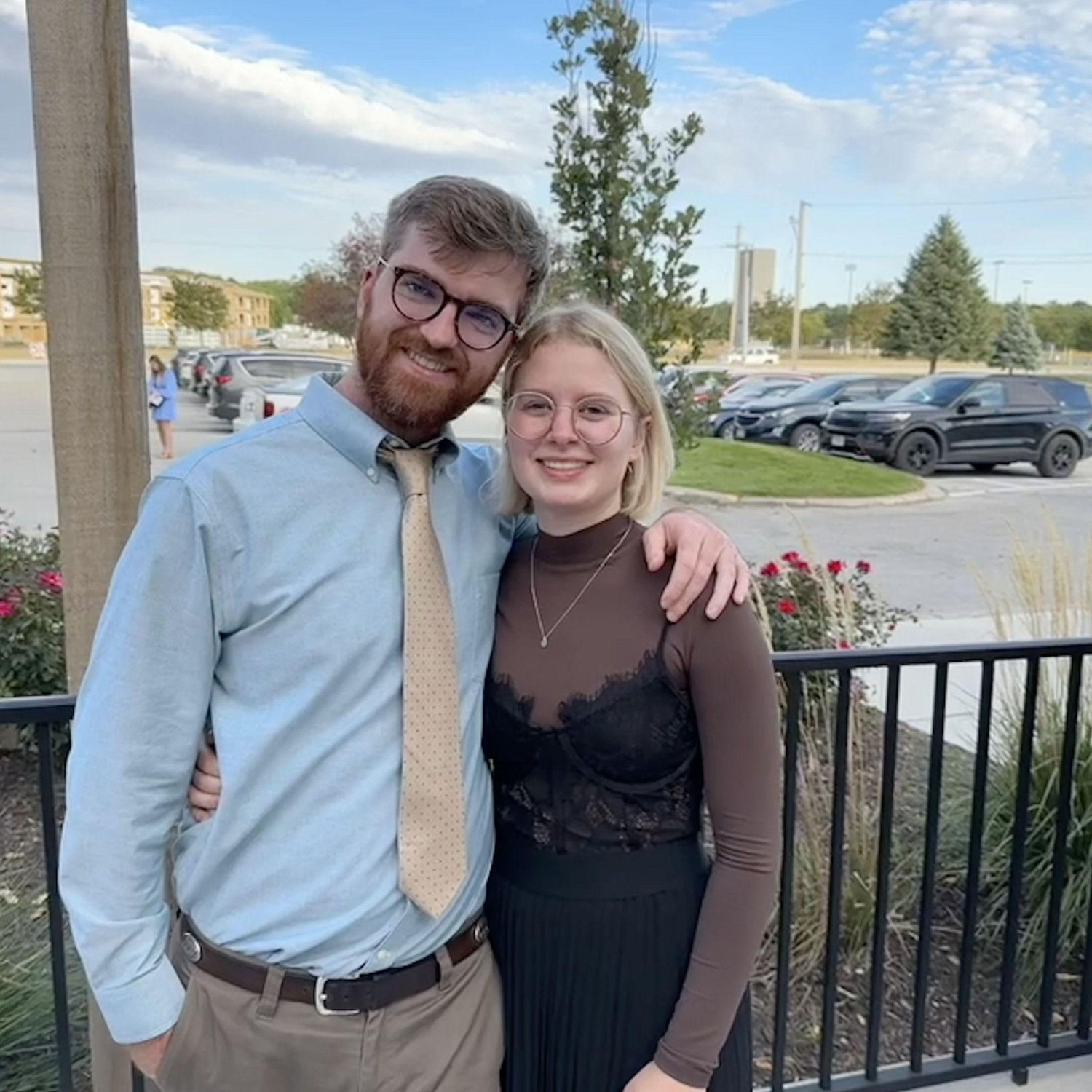 October 1, 2022 - First time Lia met the Leonard family at Mitchel Jensen's wedding in Omaha, NE.