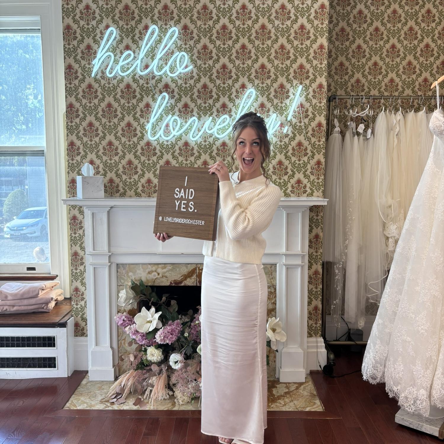 10.12.2025 I said yes to the dress!