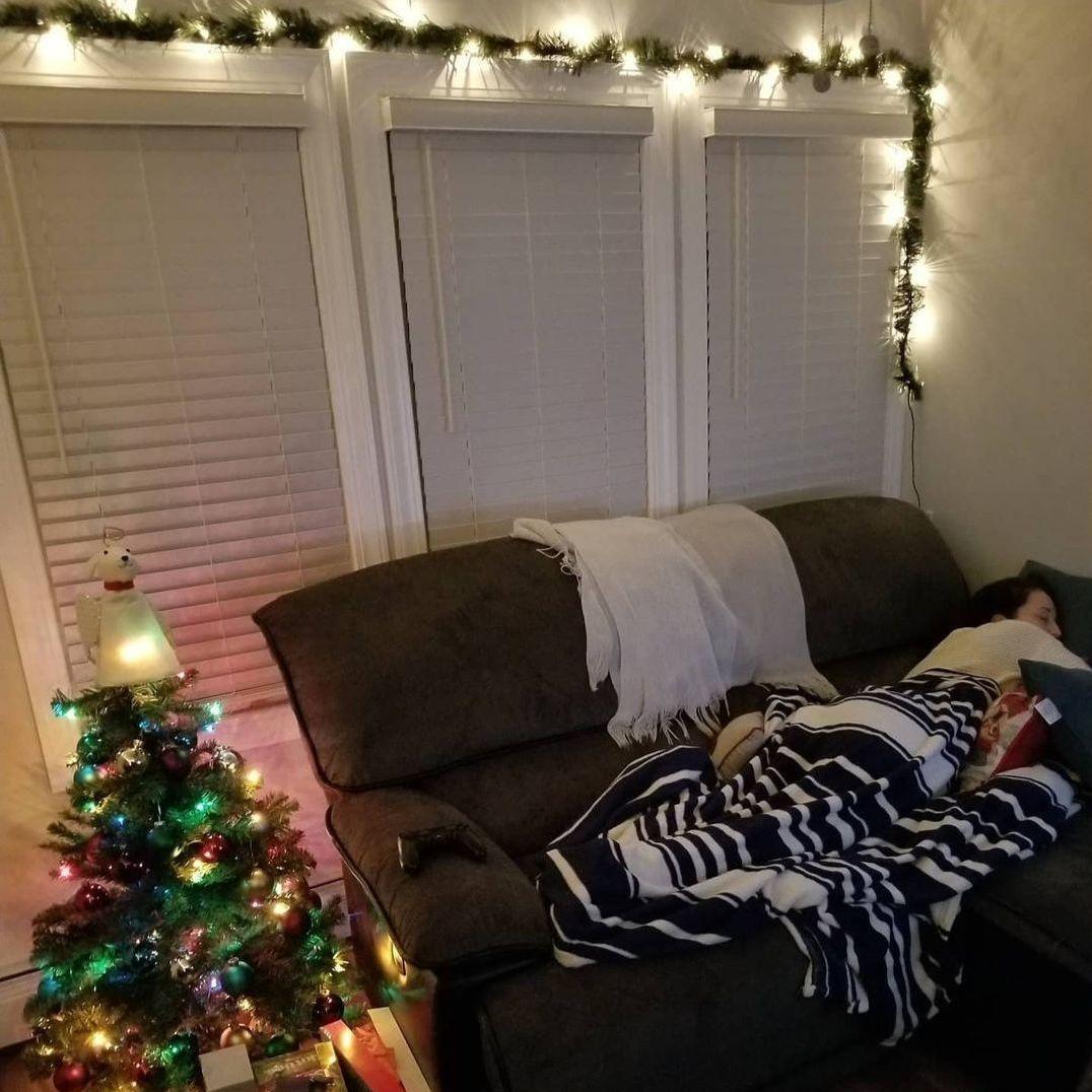 First year in our new apartment - all Christmas'd out