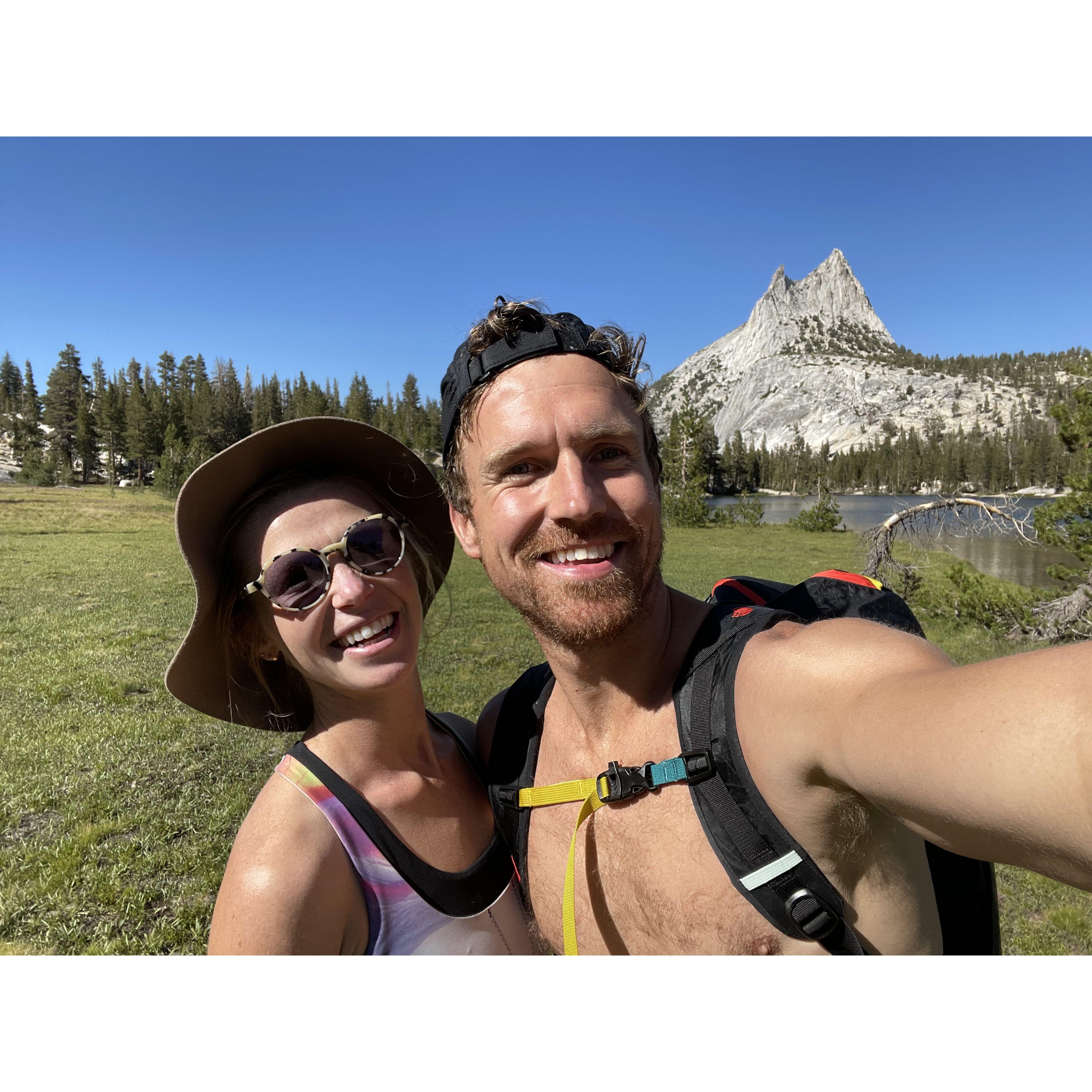 Feeling enlightened walking around Tuolumne Meadows