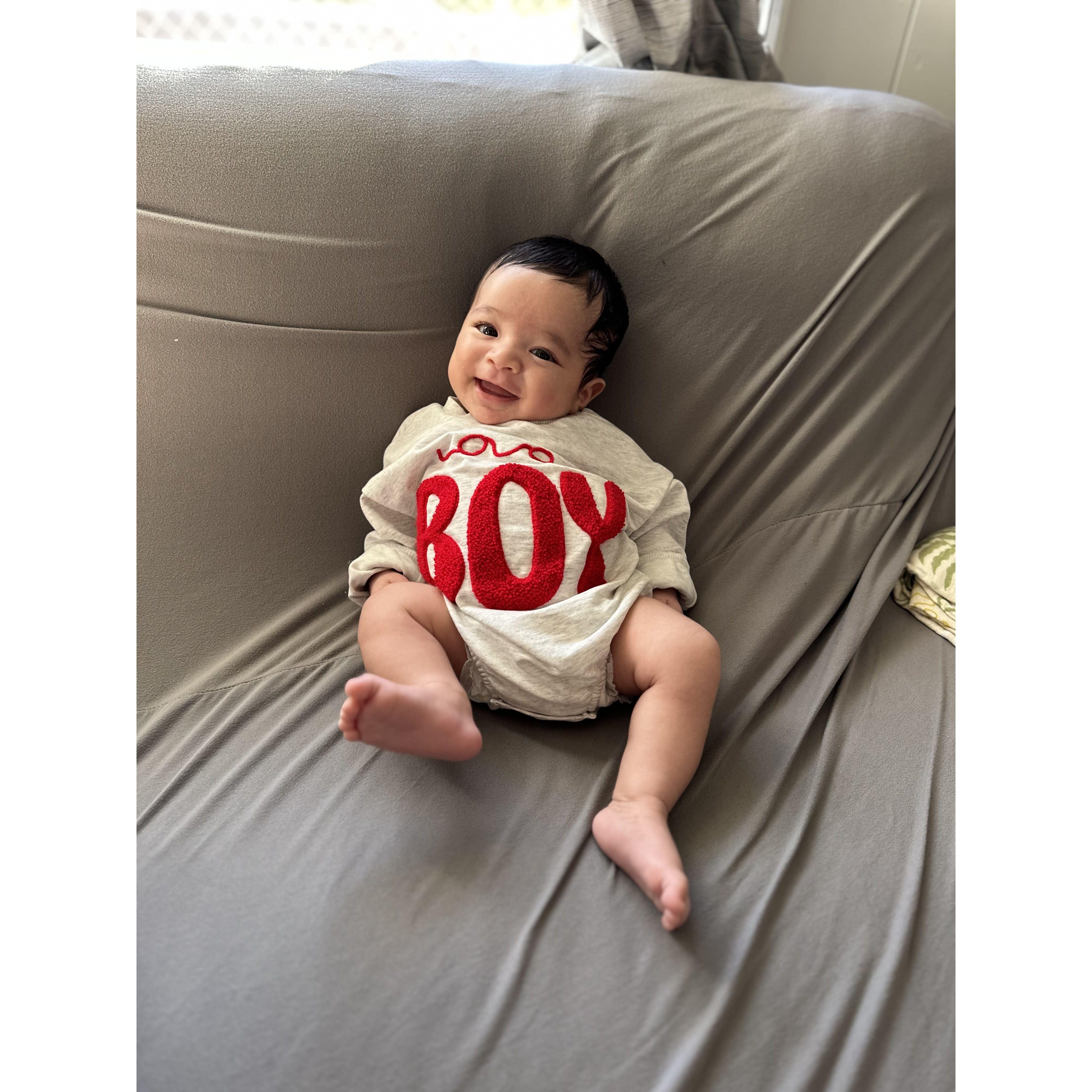 Kaha'i's first Valentines Day - Feb. 2024