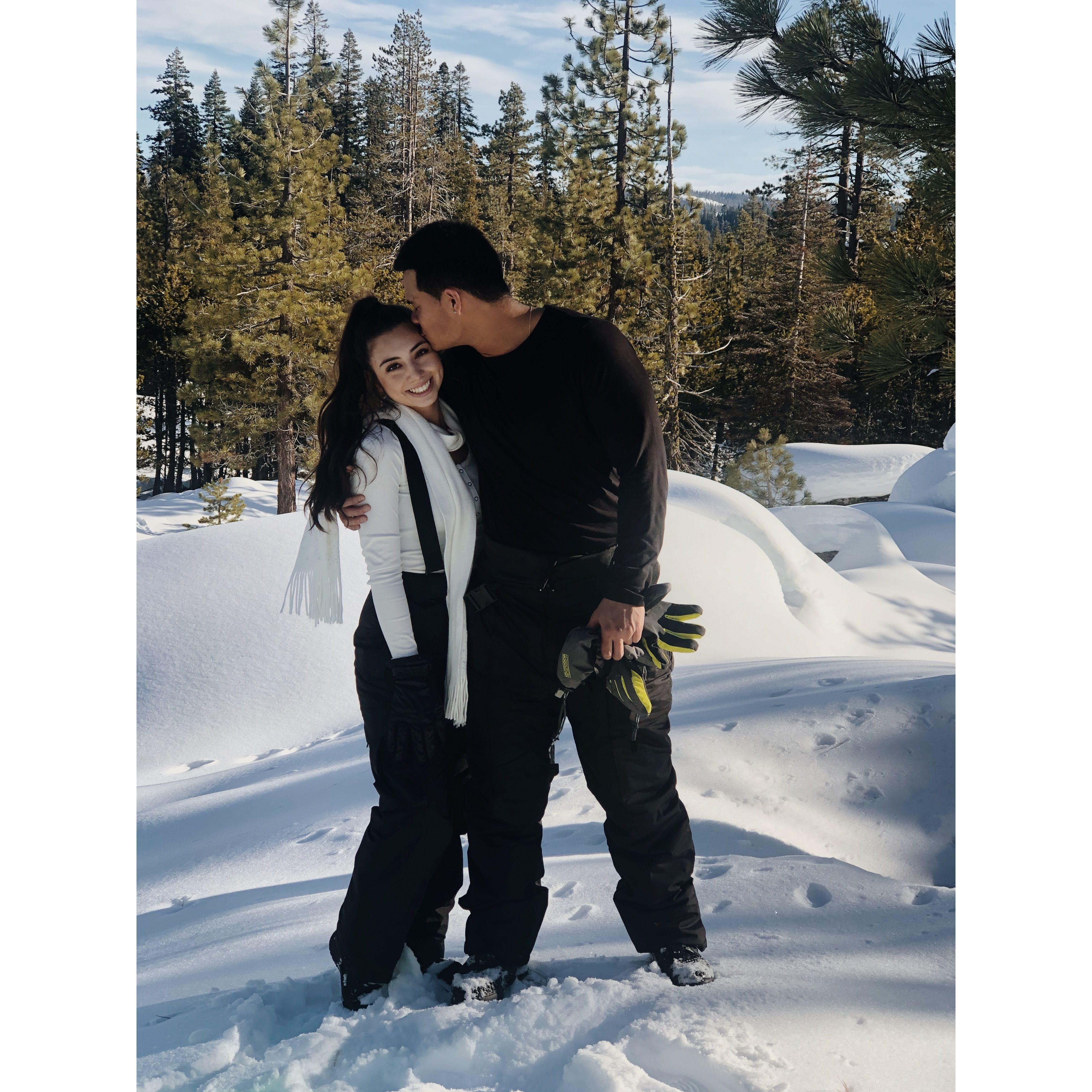 Our first snow trip ☃️